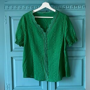 Women's Green Blouse